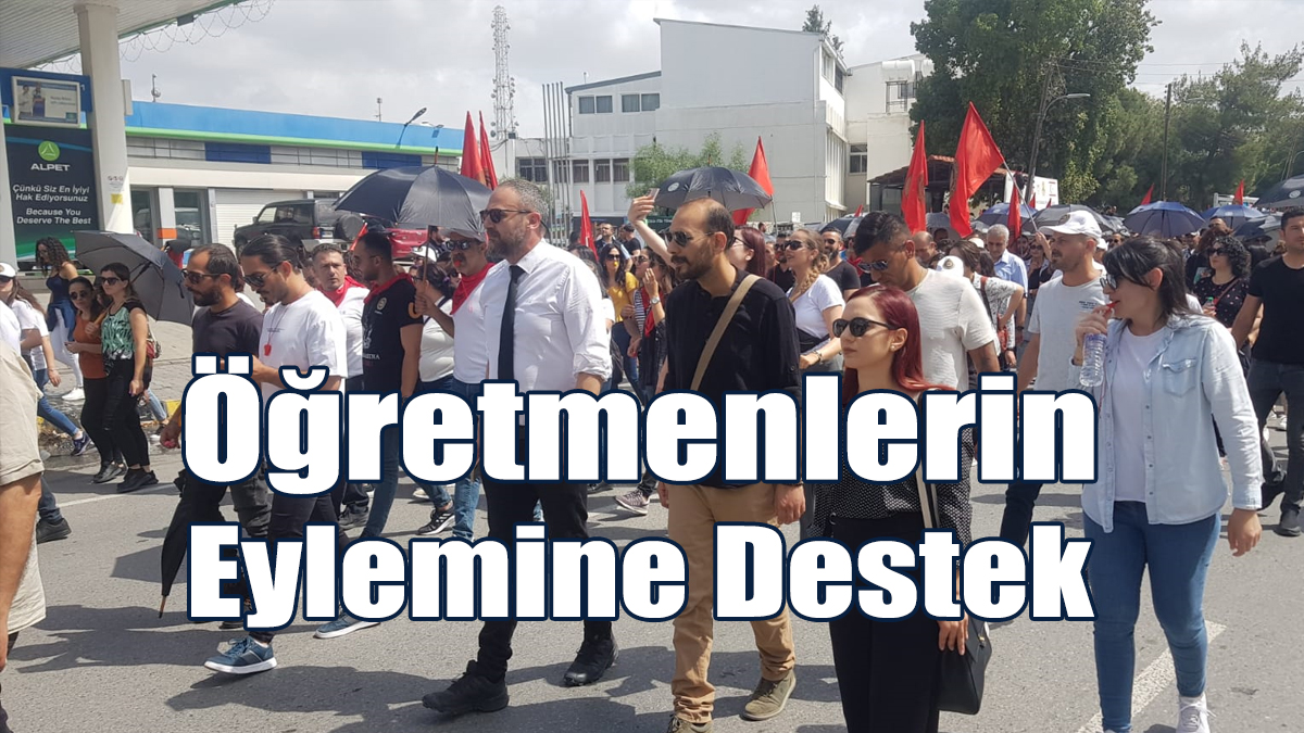 Bağımsızlık Yolu Öğretmenlerin Eylemine Destek Verdi