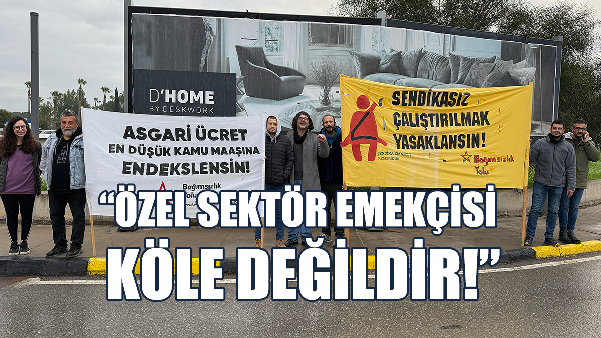 Bağımsızlık Yolu Eylem Yaptı