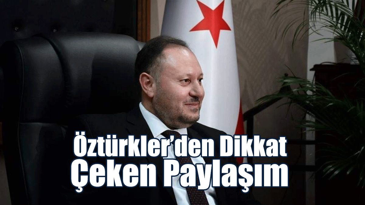 Öztürkler: En Büyük Güç, Halkın Gönlündeki Gerçek Makamda Yer Alıyor