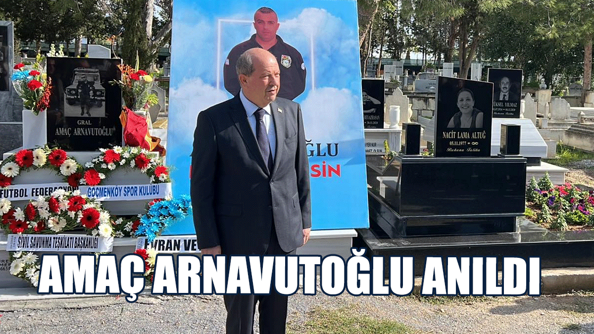Amaç Arnavutoğlu İçin Anma Töreni Düzenledi