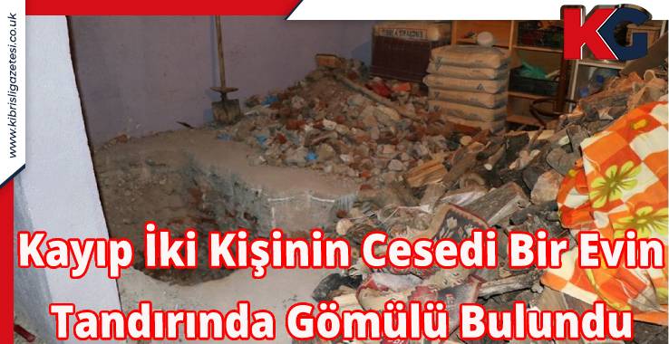 Kayseri'de Kayıp İki Kişinin Cesedi Bir Evin Tandırında Gömülü Bulundu