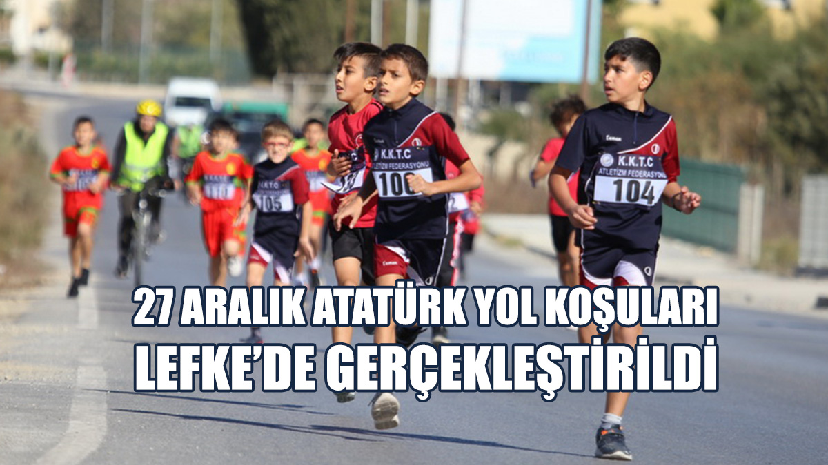 Koşular, Lefke Kaymakamlığı Binası Önünde Törenle Başladı