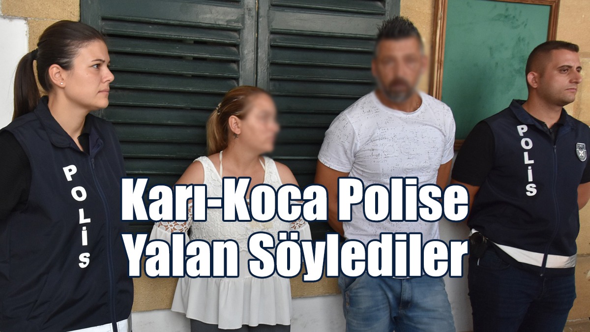 Polisi Kandırmaya Çalıştılar