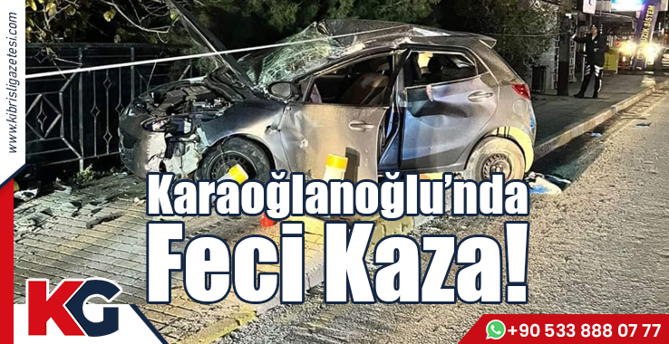 Karaoğlanoğlu’nda Feci Kaza!