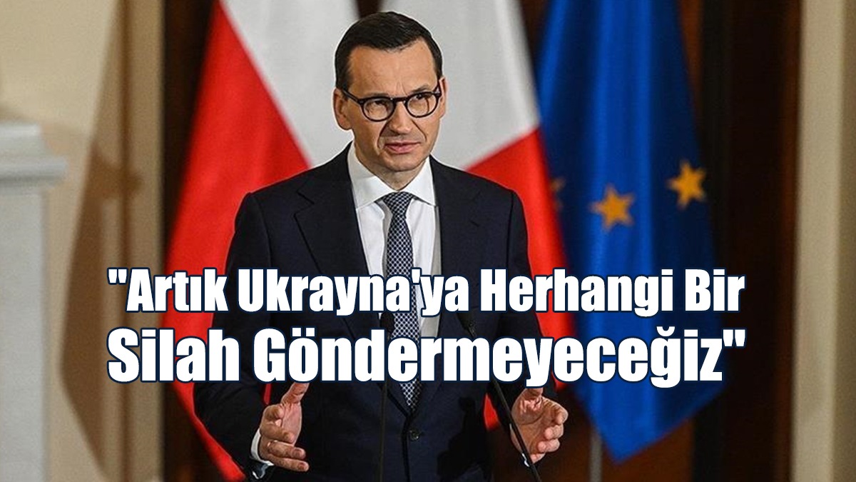 "Artık Ukrayna'ya Herhangi Bir Silah Göndermeyeceğiz"
