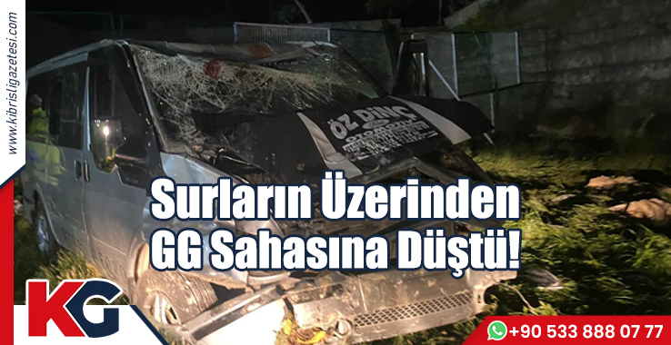 Surların Üzerinden GG Sahasına Düştü!