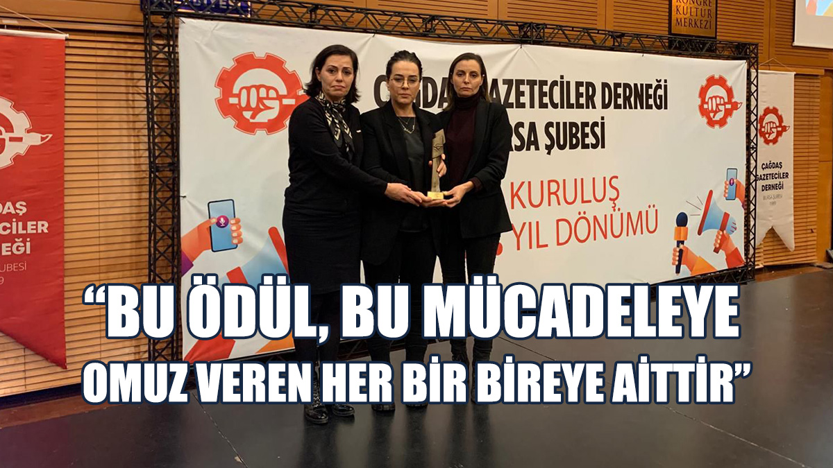 Şampiyon Melekleri Yaşatma Derneği’ne Ödül