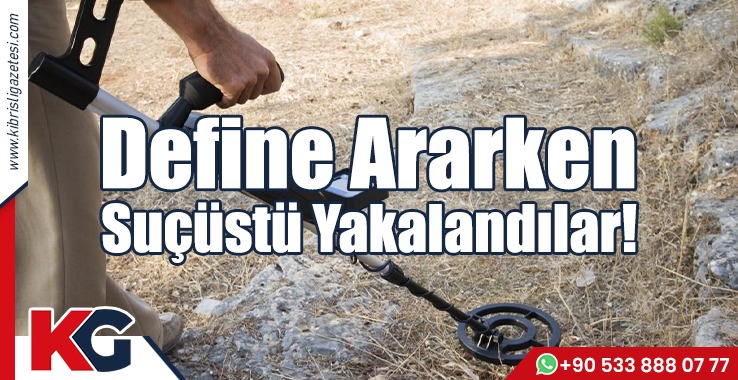 Define Ararken Suçüstü Yakalandılar!