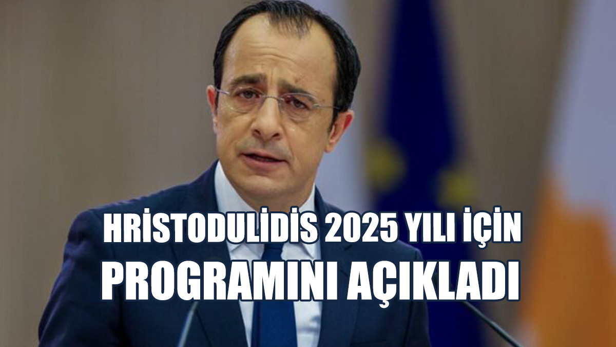 Hristodulidis, 2025 Yılı İçin Kıbrıs Sorununa Dair Hedefini Açıkladı
