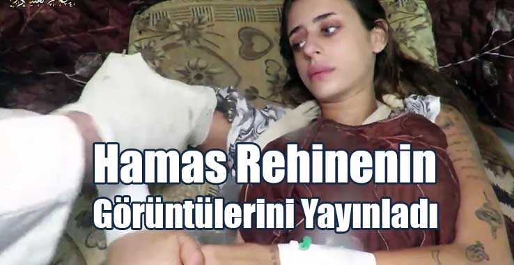 Hamas İsrailli Rehinenin Görüntülerini Yayınladı