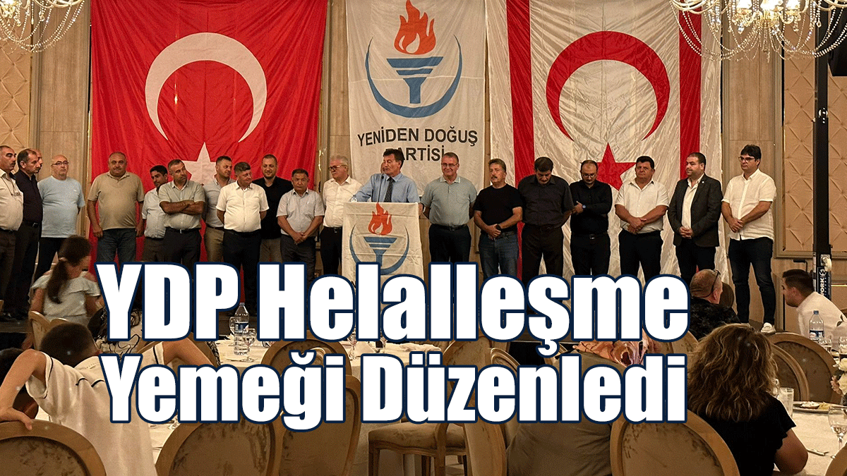 YDP Helalleşme Yemeği Düzenledi