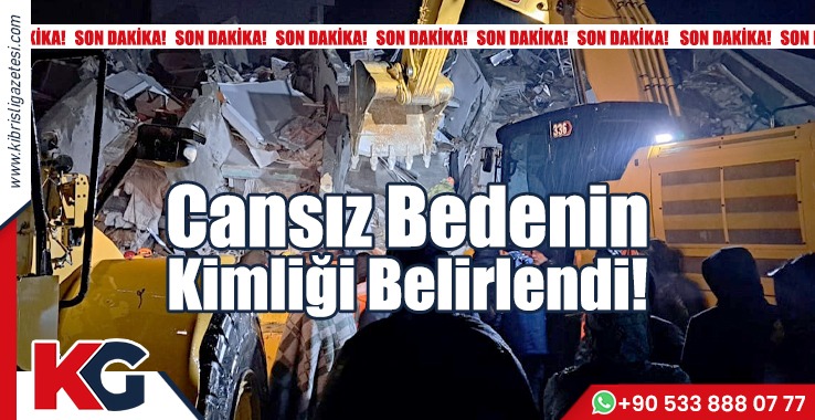 Cansız Bedenin Kimliği Belirlendi!