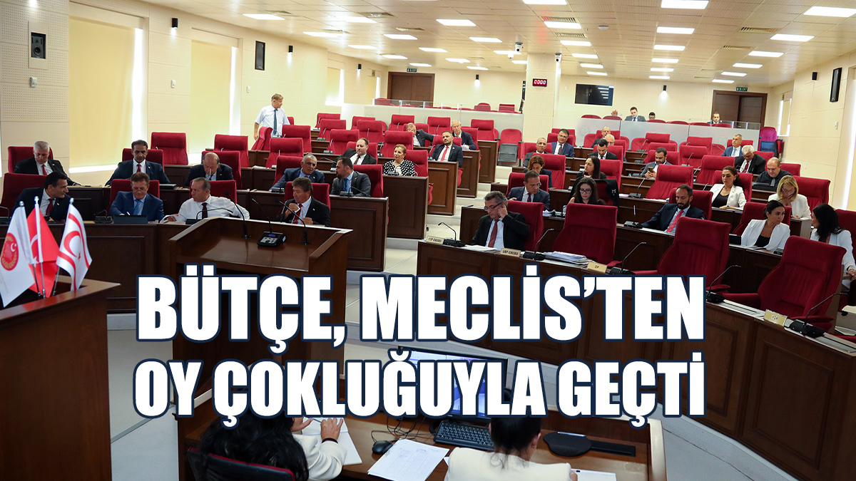 136 Milyar 941 Milyon TL’lik Bütçe Meclis'ten Geçti