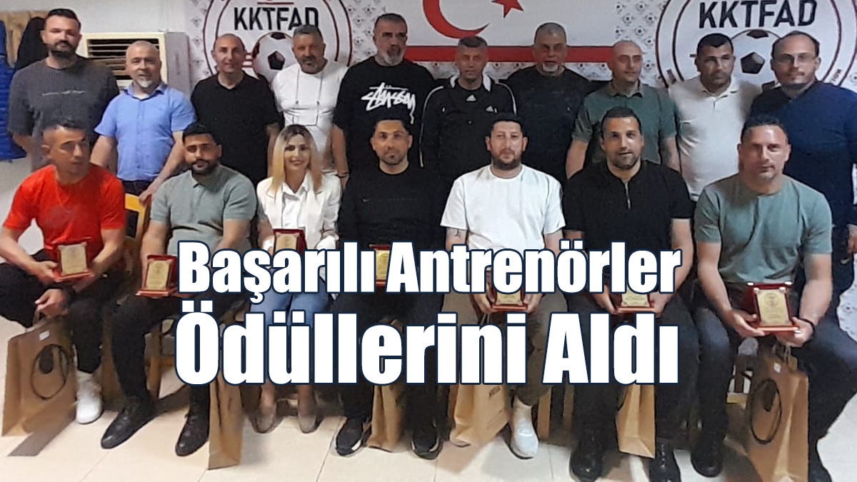 Başarılı Antrenörler Ödüllerini Aldı