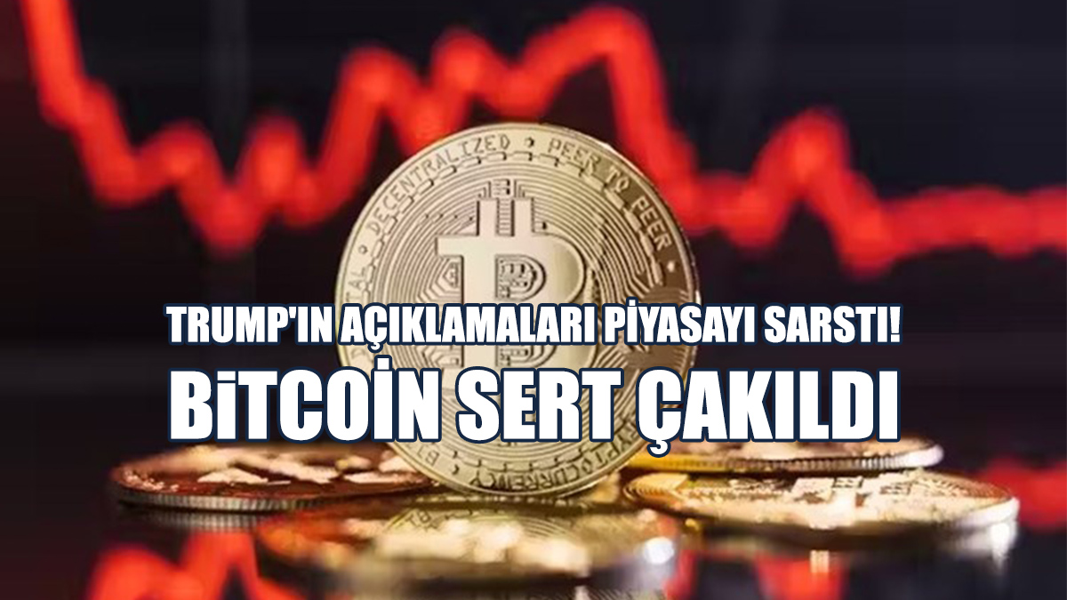 Trump'ın Açıklamaları Sonrası Bitcoin’de Sert Düşüş