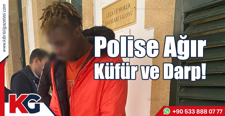 Polise Ağır Küfür ve Darp!