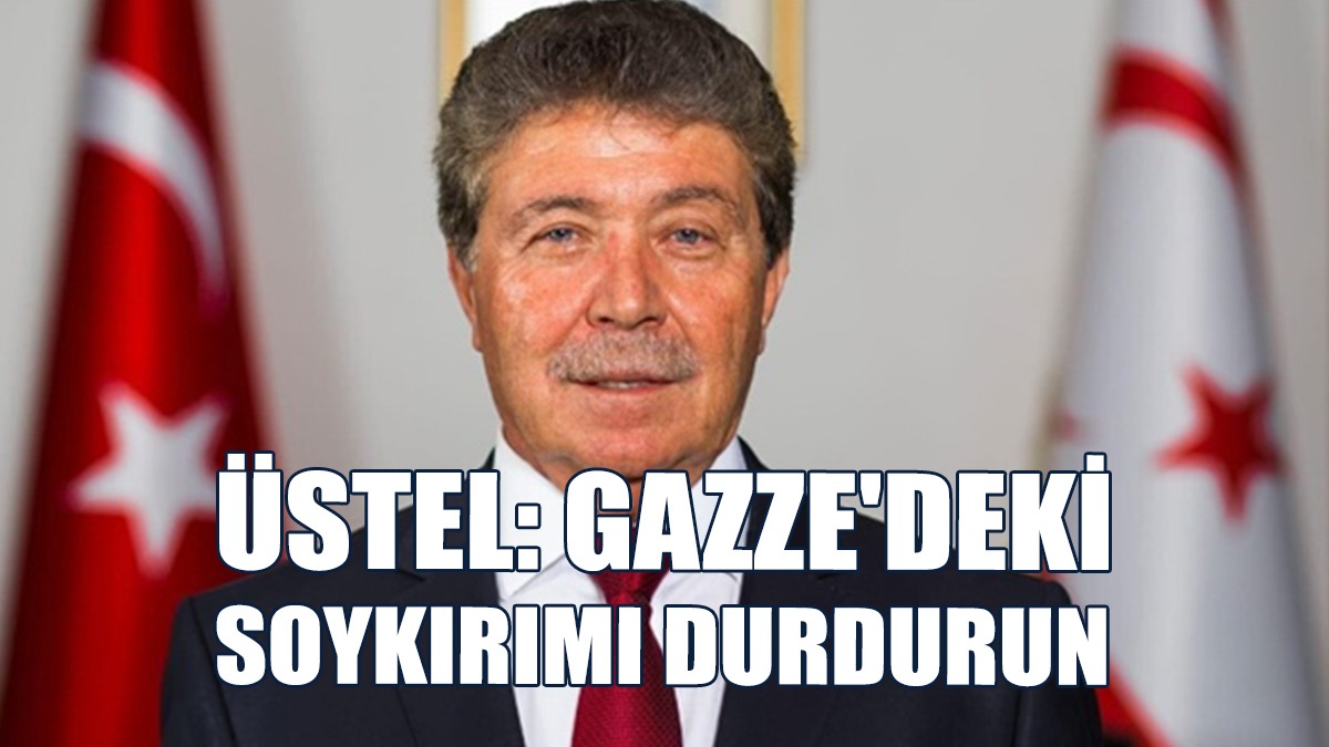 Başbakan Üstel'den Uluslararası Topluma Çağrı...