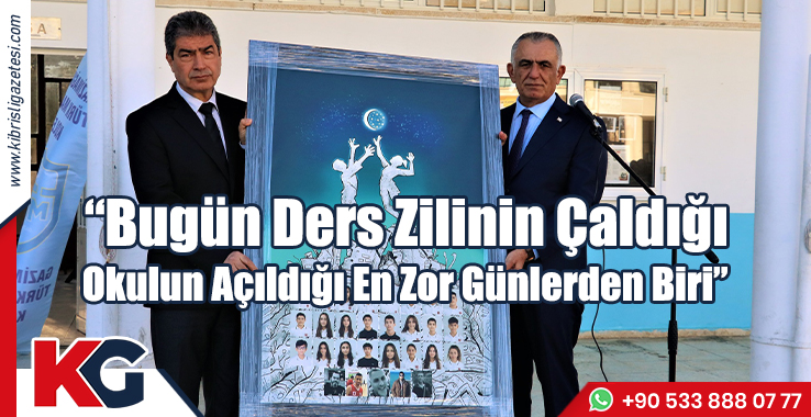 “Bugün Ders Zilinin Çaldığı Okulun Açıldığı En Zor Günlerden Biri”