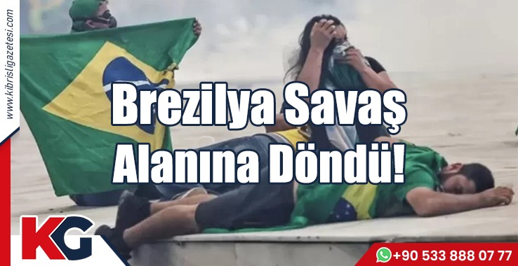 Brezilya Savaş Alanına Döndü!