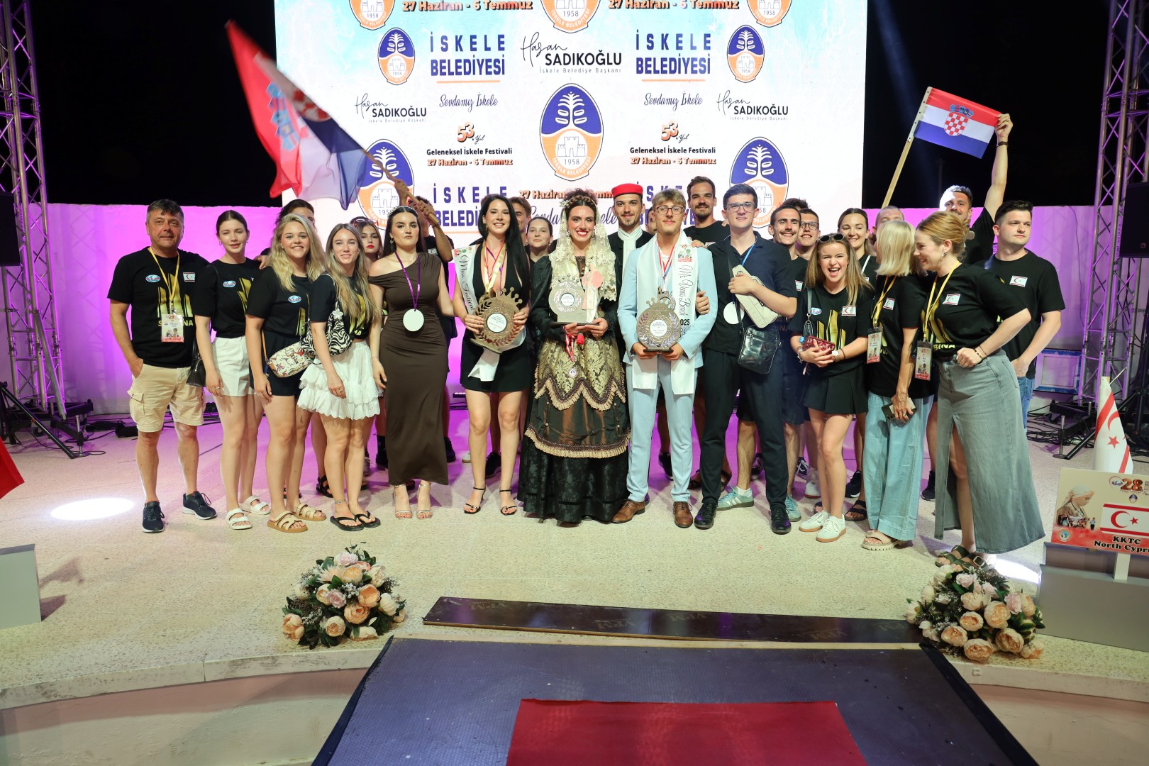 İskele Festivali devam ediyor: Yöresel kostümler görücüye çıktı