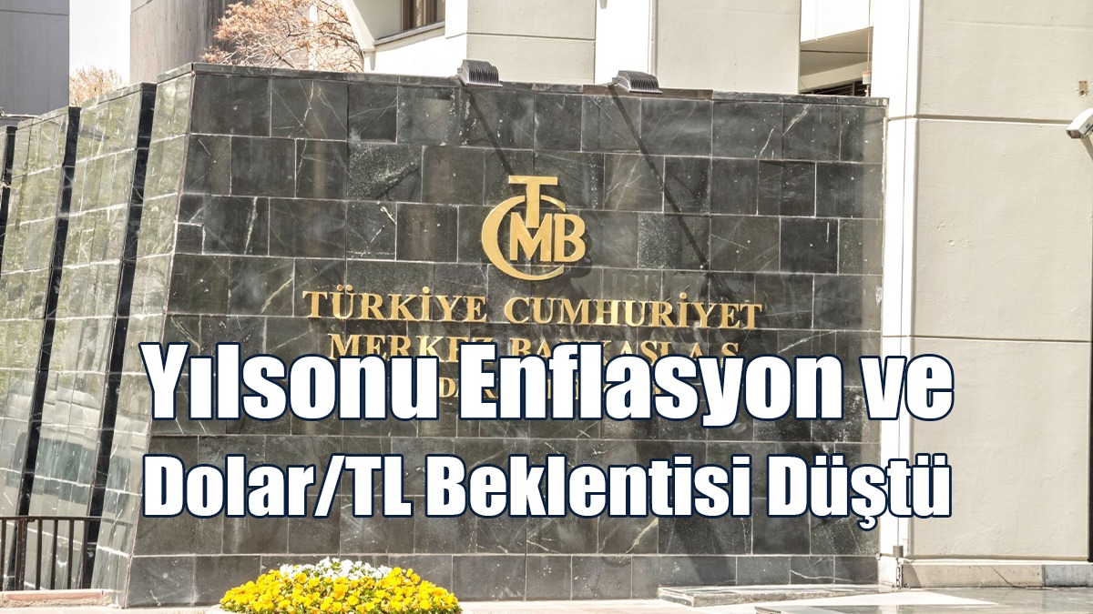 Yılsonu Enflasyon ve Dolar/TL Beklentisi Düştü