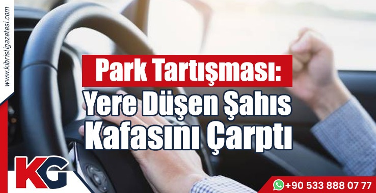Yere Düşen Şahıs  Kafasını Çarptı