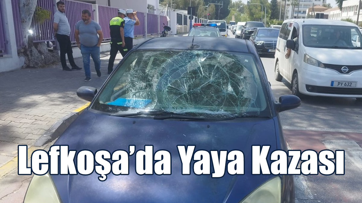 Lefkoşa'da Yaya Kazası: 1'i Çocuk 2 Yaralı