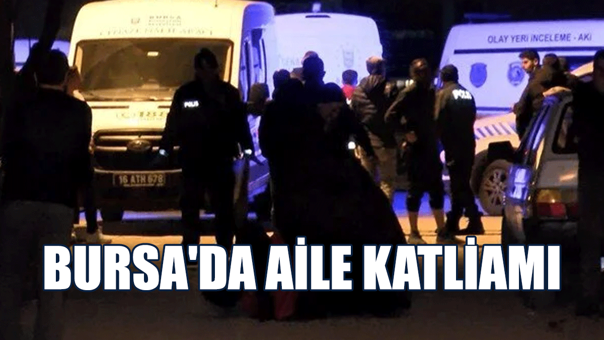 Anne ve Babasını Tüfekle, Kardeşini Bıçakla Öldürdü