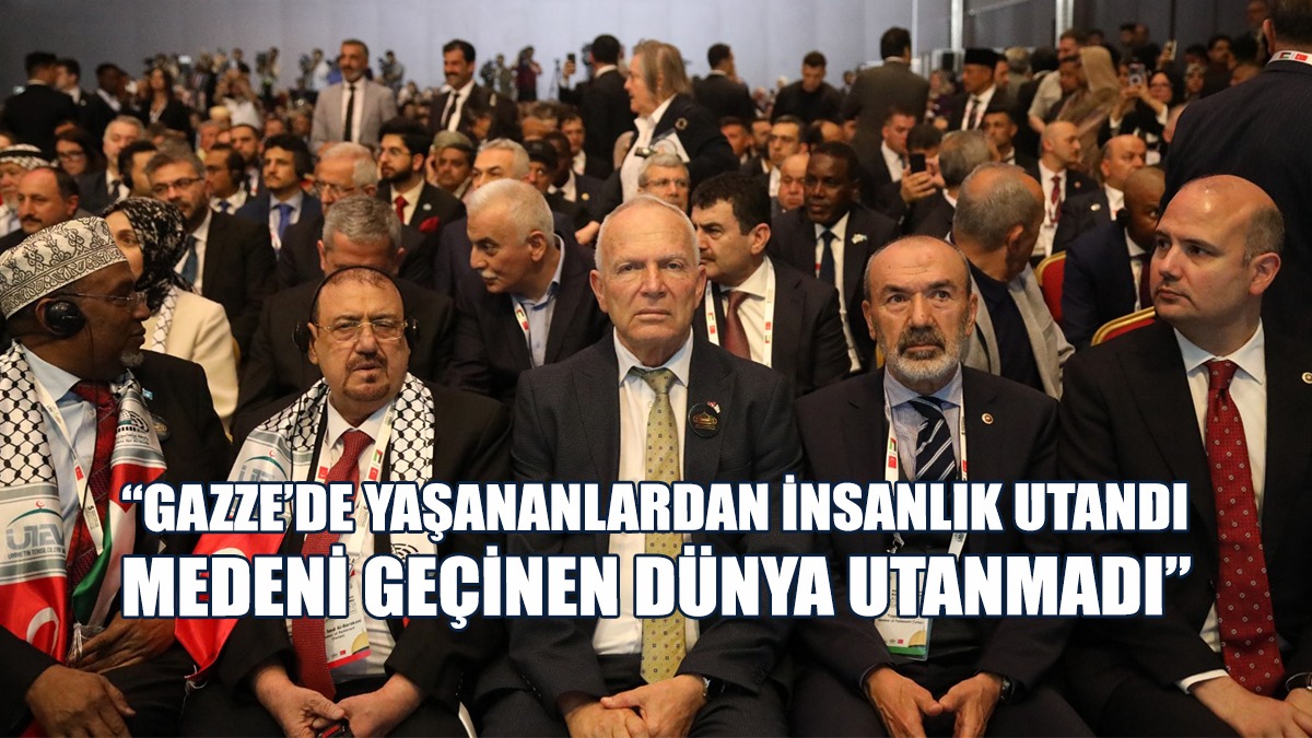 Töre, Parlamenterler Arası Kudüs Platformunun 5. Konferansı’nda Konuştu