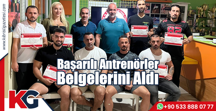 Başarılı Antrenörler Belgelerini Aldı