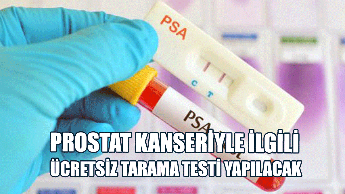 Belediyelerin Pazar Yerlerinde Prostat Kanseriyle İlgili Ücretsiz Tarama Testi Yapılacak