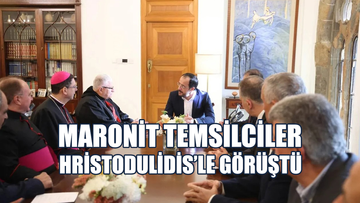 Maronit Temsilciler, Hristodulidis’le Görüştü