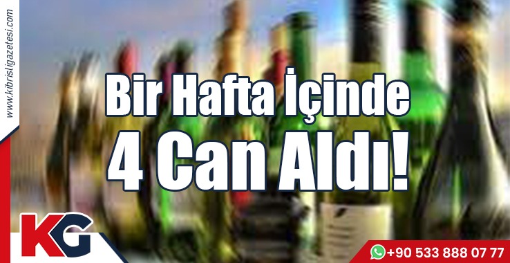 Bir Hafta İçinde 4 Can Aldı!