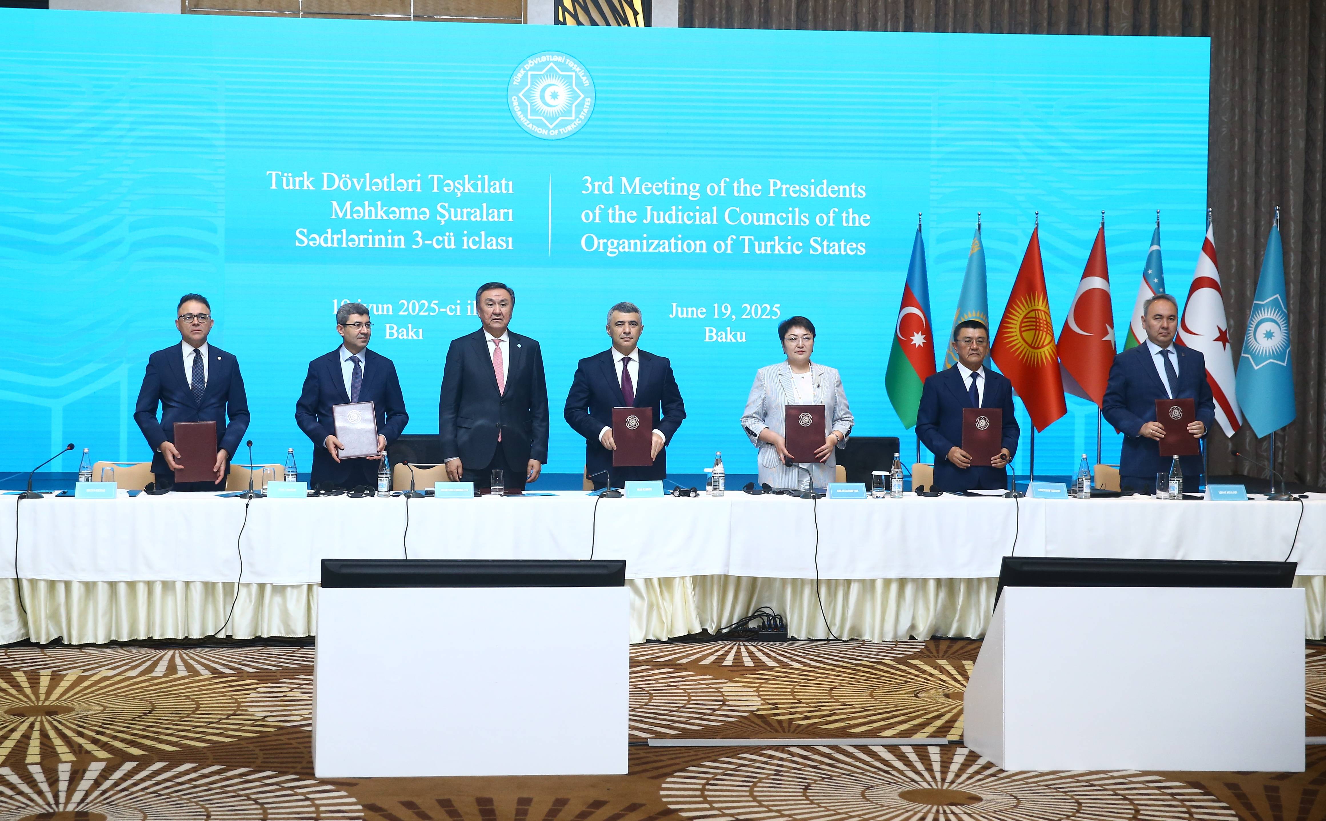 Özerdağ, TDT Hakimler Konseyi Başkanları toplantısına katıldı