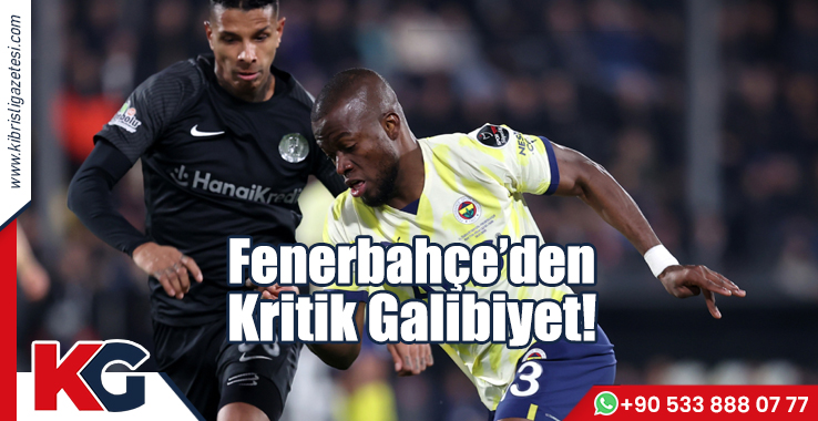Fenerbahçe'den Kritik Galibiyet!