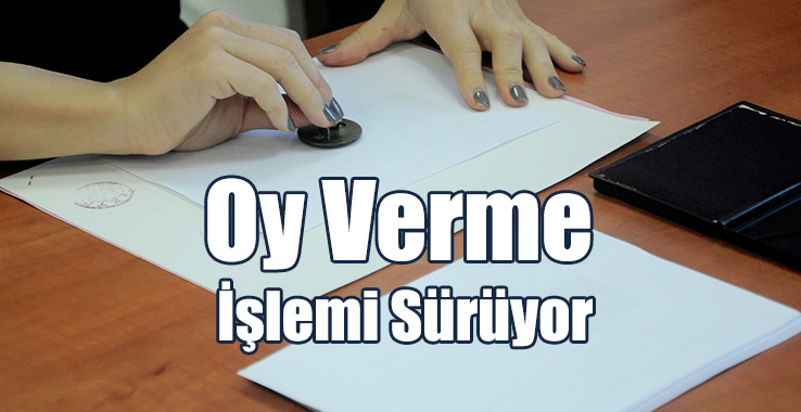 Ara Seçimde Oy Verme İşlemi Sürüyor