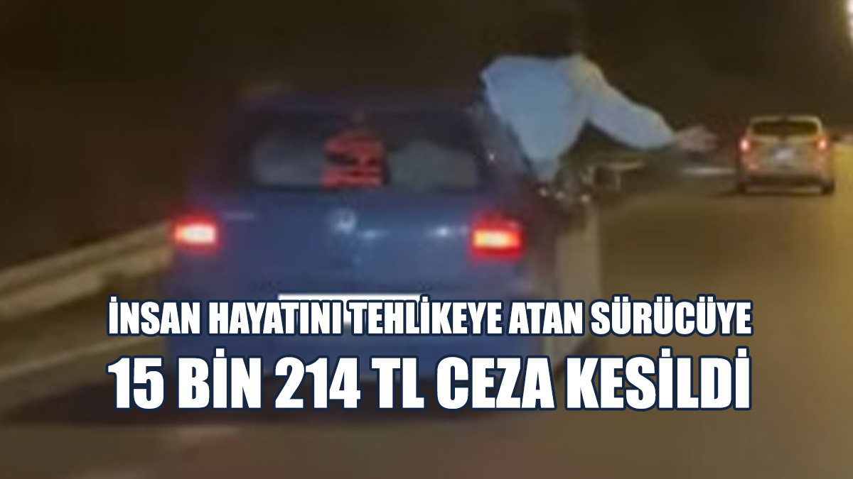 Tehlikeli Şekilde Yolcu Taşıyan Araç Sürücüsüne Ceza