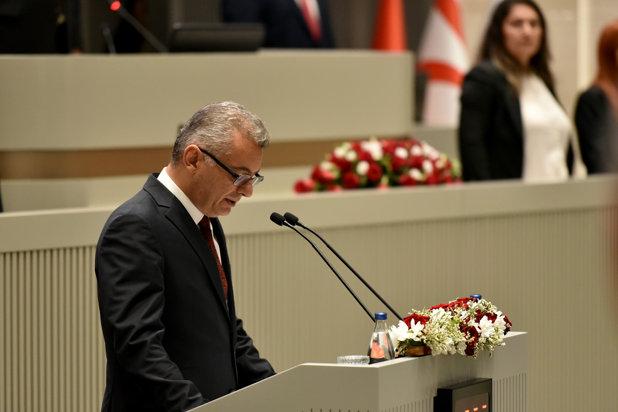 Cumhurbaşkanı Tufan Erhürman görevi 5. Cumhurbaşkanı Ersin Tatar’dan devraldı