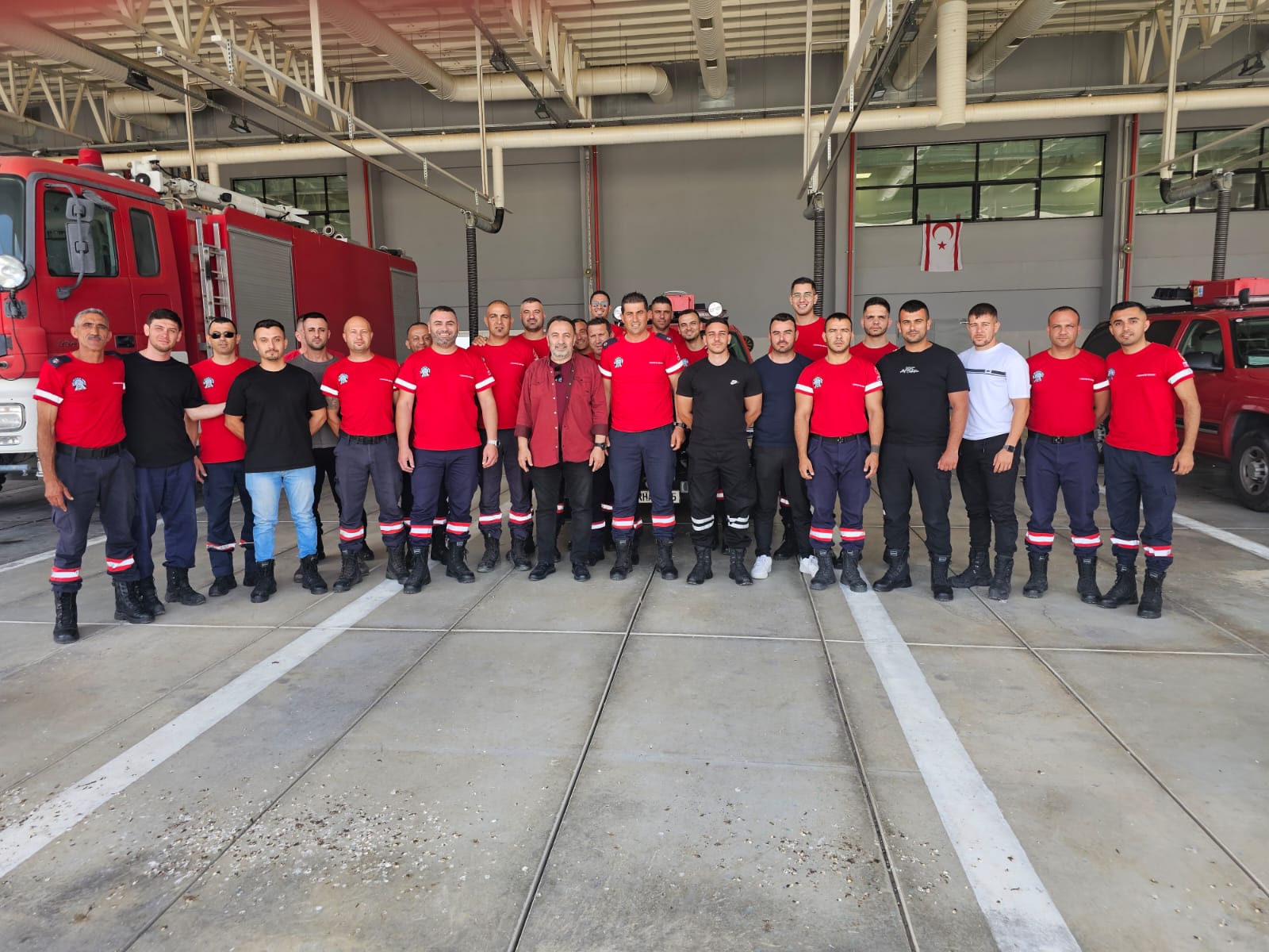 Atan: Ercan İtfaiye'de eksiklikler güvenlik riski oluşturuyor