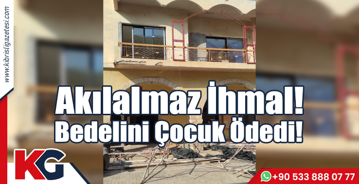 Akılalmaz İhmal! Bedelini Çocuk Ödedi