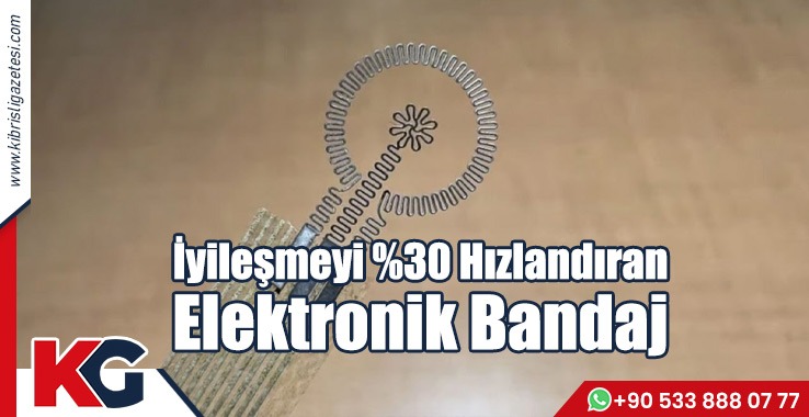 İyileşmeyi %30 Hızlandıran Elektronik Bandaj