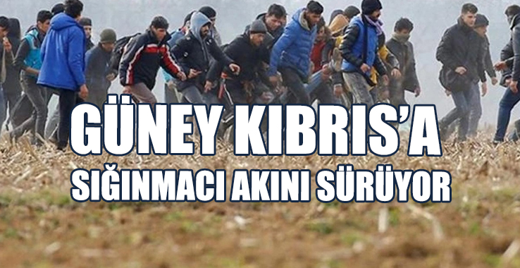 Güney Kıbrıs’a Sığınmacı Akını Sürüyor
