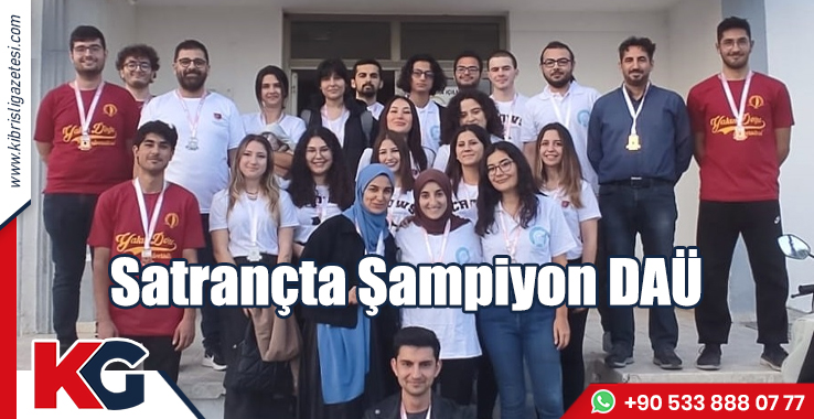 Satrançta Şampiyon DAÜ