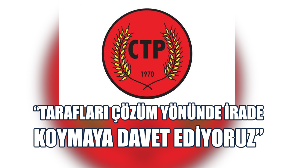 CTP Kadın Örgütü İle Gençlik Örgütü’nden Kıbrıs Zirvesine İlişkin Açıklama...