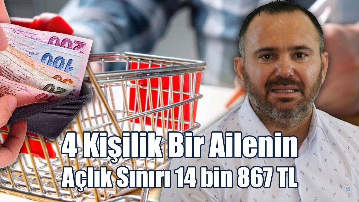 KTAMS: 4 Kişilik Bir Ailenin Açlık Sınırı 14 bin 867 TL