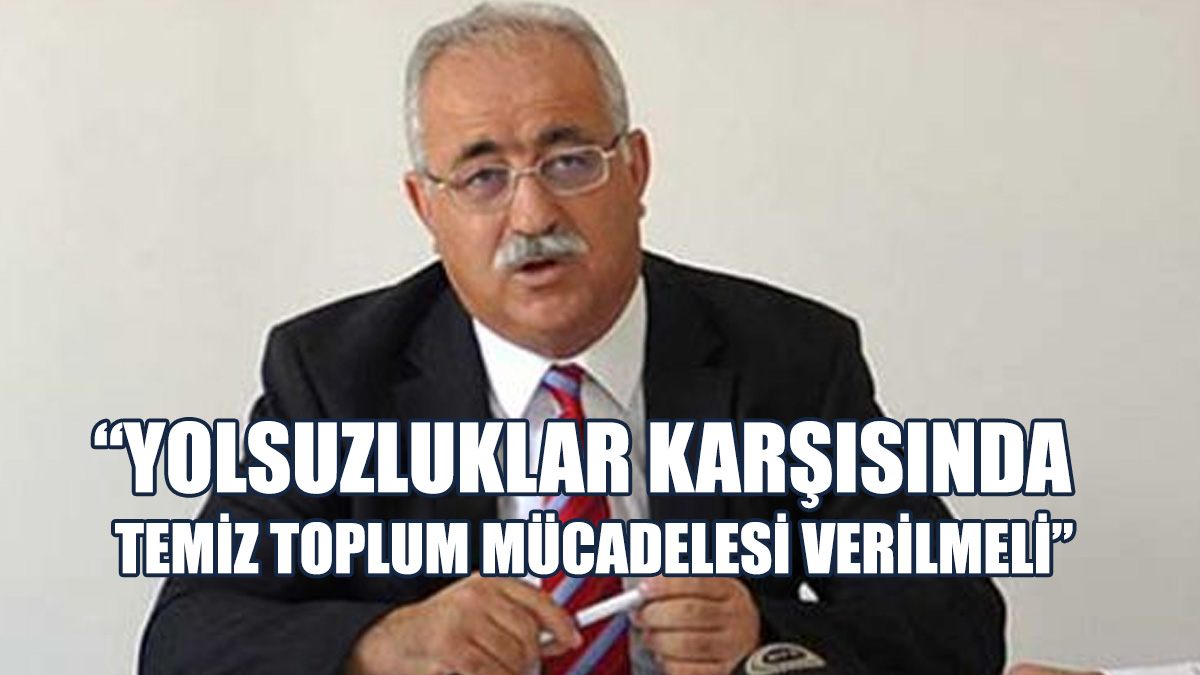 İzcan, “Yolsuzluk Algı Raporu” Sonuçlarını Değerlendirdi