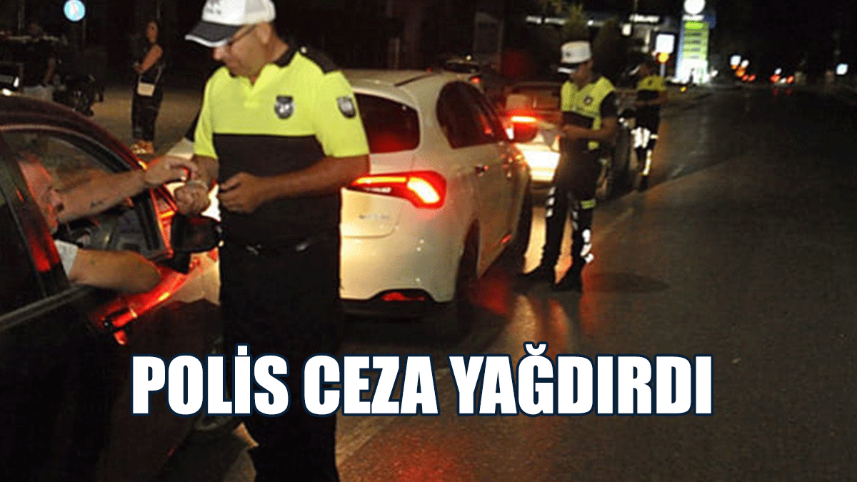 12 Araç Trafikten Men Edildi