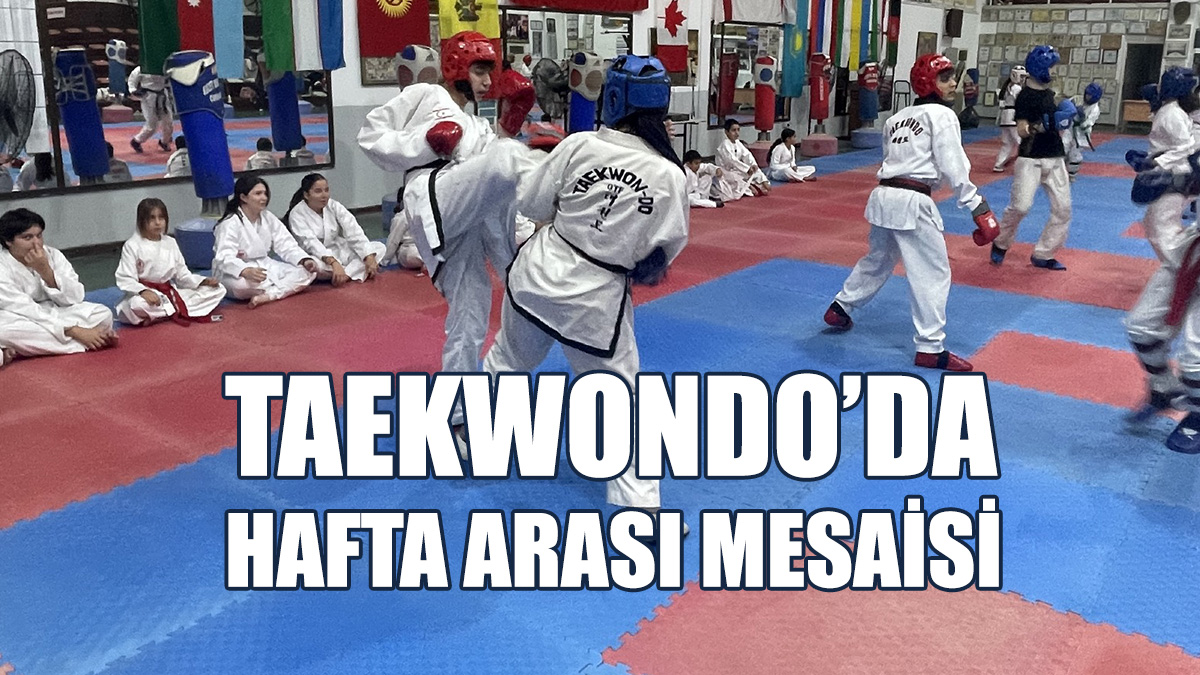 Taekwondo’da Hafta Arası Mesaisi
