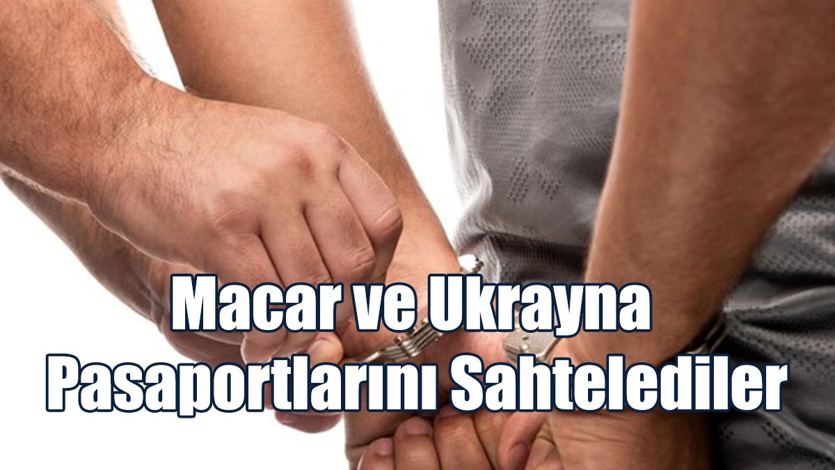 Sahte Pasaportlarla Güney'e Geçmek İstediler
