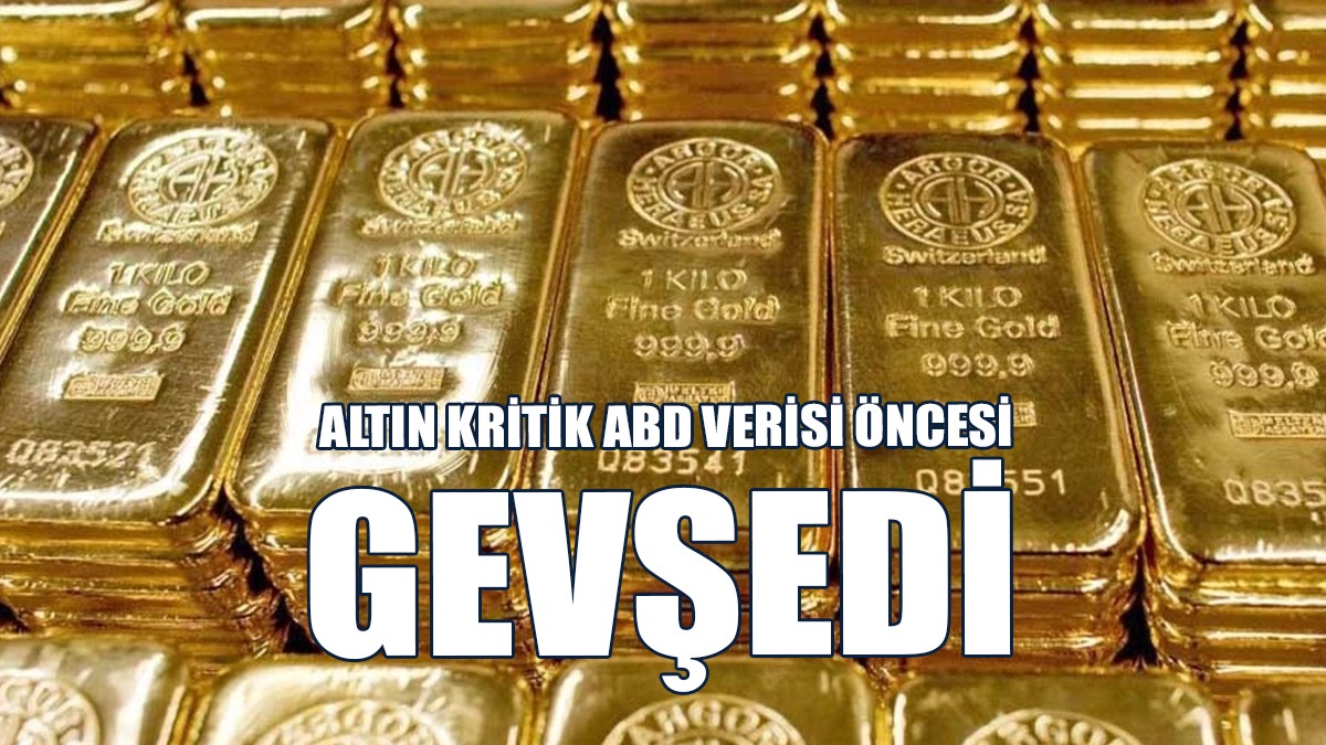 Altın Kritik ABD Verisi Öncesi Gevşedi
